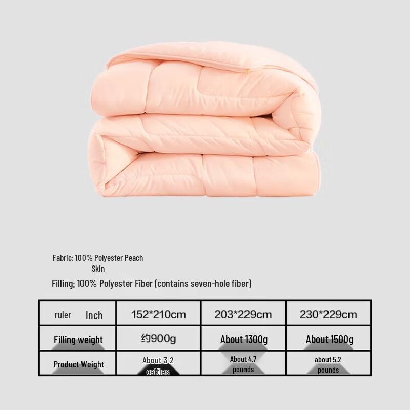 FUANNA All-Season Polyester Fiber Comforter