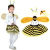 4 stuks/set Prinsessen Verkleedkist Set Cadeau Perfect Passende Bij Vlinder Kostuums met Opvouwbare Vleugels voor Meisjes