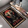 Elephant Design with Africa suitable as a non-slip mat for the living room or bedroom sofa