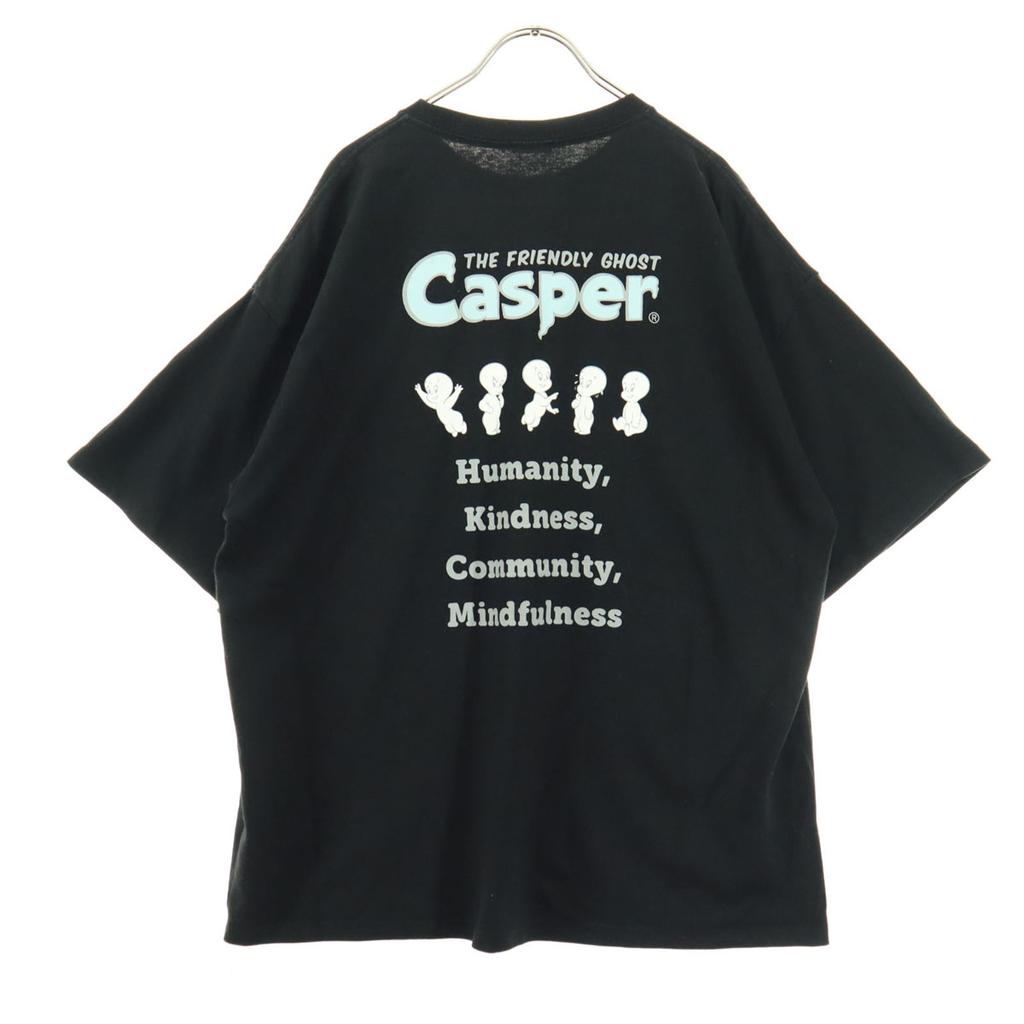FREAK'S STORE Print Short sleeve Round neck T-shirt L black Men's Used