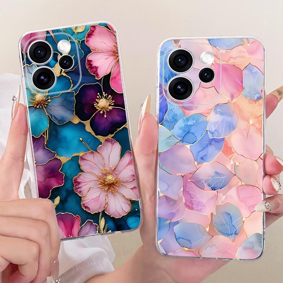 For Oppo Reno 15 FS Case Reno15 F 5G CPH2801 Luxury Butterfly Painted Cover Soft Slim Phone Case For Oppo Reno15 Pro Fundas Bags