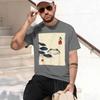 Japanese Ink Funny Vintage Graph Ukiyoe Tshirt Summer Shortsved Breathable Sweatwking Versatile Fashion Tshirt For Bato