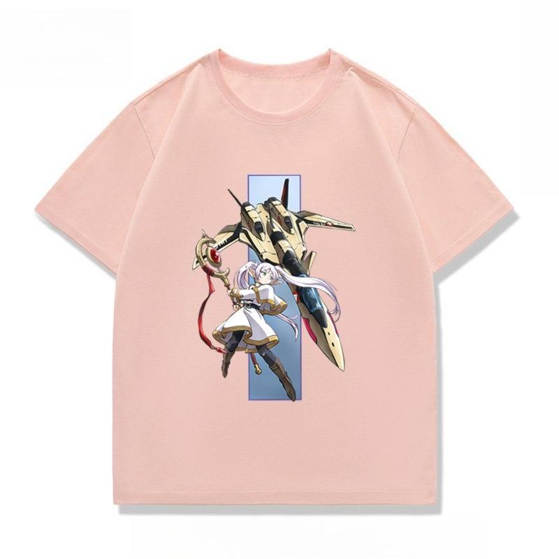 The ruined Fleurin anime shortsleeved Tshirt a 2D fighter cartoonstyle cotton top for both menwomen trendy and versatile