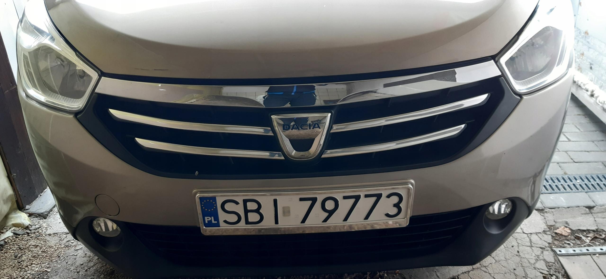 Dacia LODGY - Finiture griglia cromate - Accenti barra radiatore Decorazione fittizia