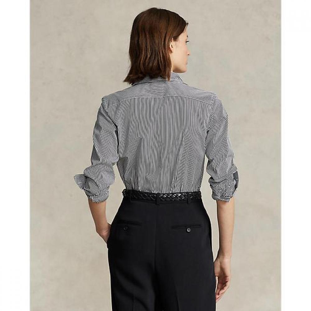 Polo Ralph Lauren Women S Striped Cotton Shirt  wmpoShtndo20334999 