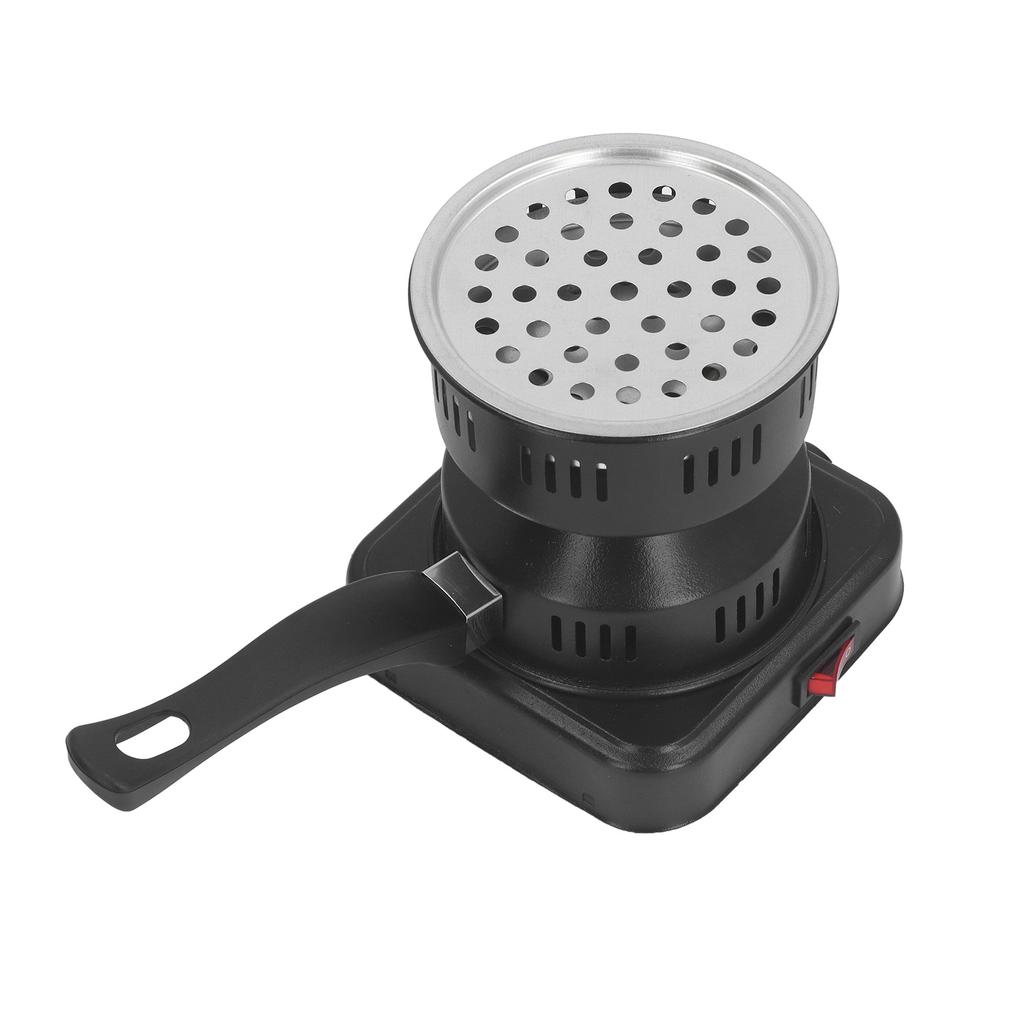 Hořák na uhlíky pro vodní dýmku 500W Vysokoteplotní a ohnivzdorný víceúčelový elektrický zapalovač dřevěného uhlí