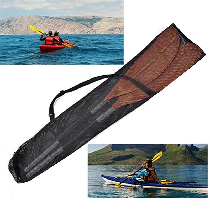 1 PCS Canoe Boat Split Paddle Carrying Bag Waterproof Padded Paddle Storage Tote Bag Cover-A99D