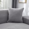 Jacquard Knitte Twill Throw Pillow Cover Gentle Solid Decorative Square Cushion Case Used For Sofa Furniture Bedroom Home 45x45cm Cozy Pillowcase