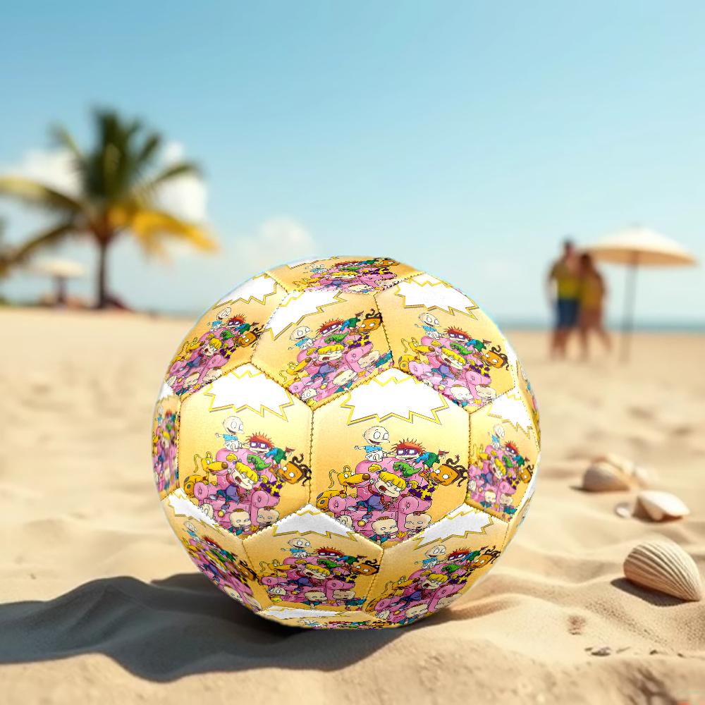 Rugrats Theme Size 5 Soccer Ball, Suitable for Both Indoor and Outdoor Matches, a Gift Suitable for Everyone.