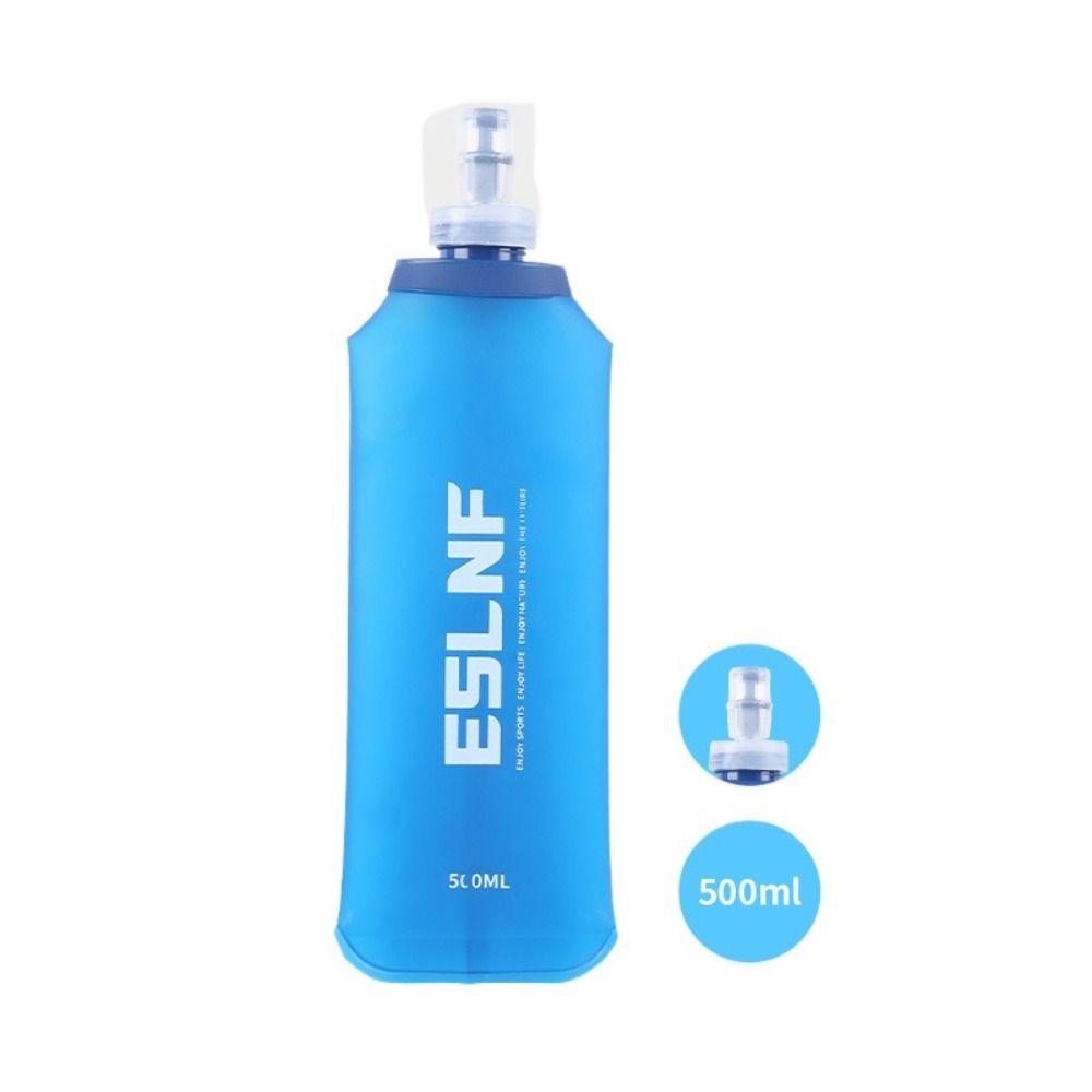 Leak-Proof Running Water Bottle 500ml Sport Water Bottle Collapsible Water Bottles  Cycling