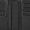 Montblanc Solid Color Short Foldable Logo Leather Wallet Men wallet Black 111144