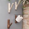 Solid Wood Creative Tissue Holder Pure Hand-Polished Paper Towel Holder