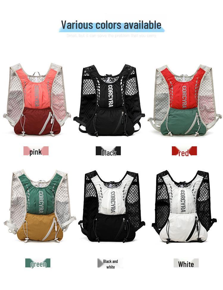 Colete de Hidratação Unisex para Exterior para Maratona, Trail Running, Escalada, Ciclismo e Caminhada