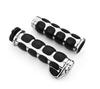 Karun Motorcycle Aluminum Chrome Plated Handle Grips End Grips 1 Inch