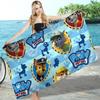 Cartoon P-Patrol Cute Dog Microfiber Blanket Quick Drying Beach Towels Oversized Printing Super Absorbent Pool Towel Blanket