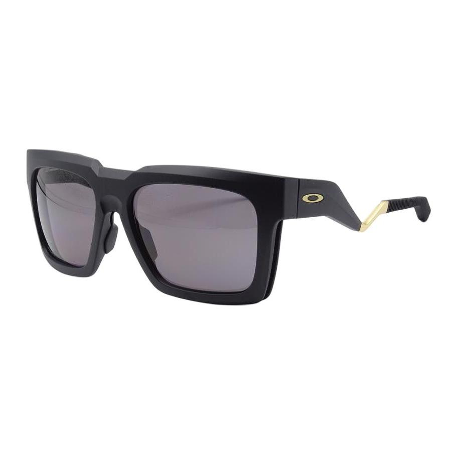 Солнцезащитные очки Oakley неправильной формы с боковым логотипом Женские солнцезащитные очки Черные OO948501 59,Black
