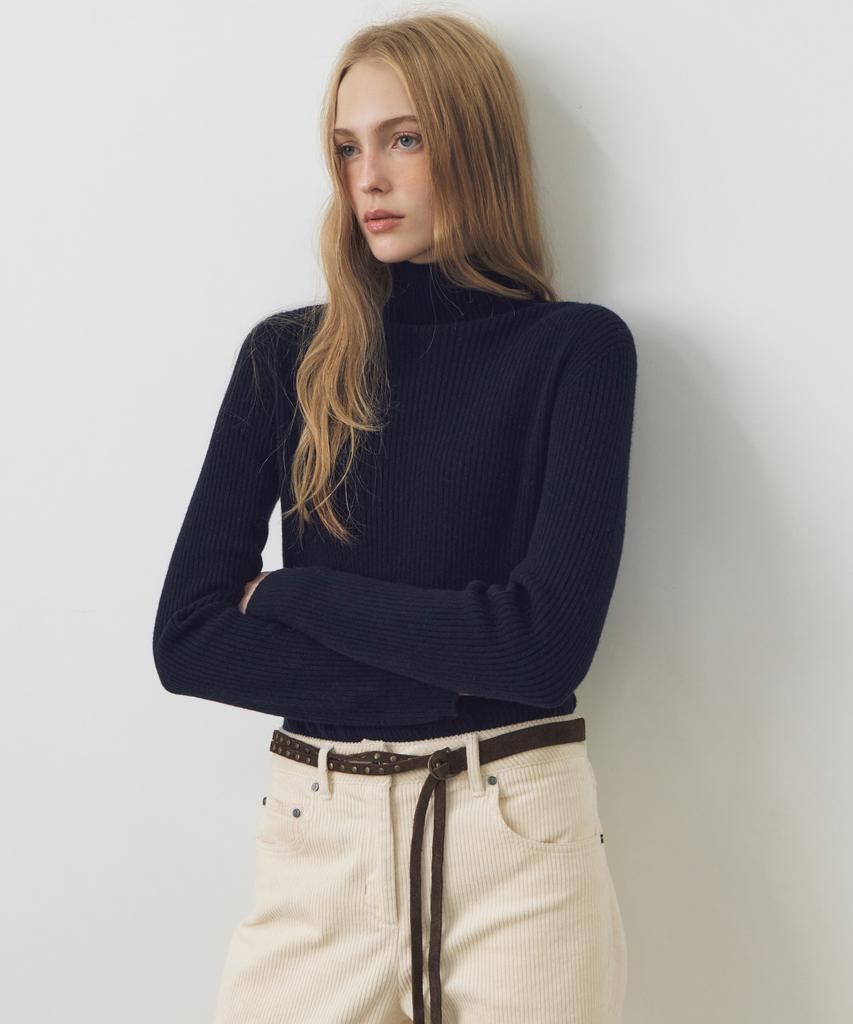 CITYBREEZE Wool Wholegarment Turtleneck Knit_5 Colors