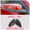 Car Rearview Mirror Shell Cap Cover Trim For Chevrolet Cavalier ONIX  - 2024 ABS Chrome / Carbon Fiber Exterior Accessories