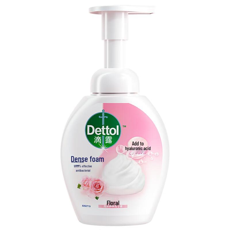

Dettol Hyaluronic Acid Floral Foam Hand Wash