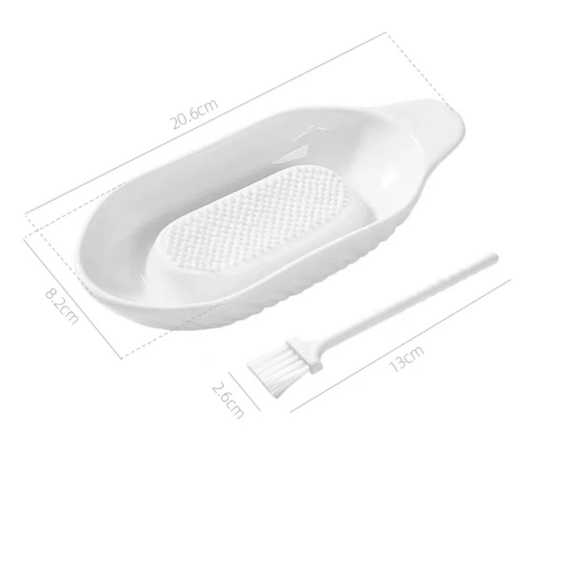 

Керамическая ручная измельчительная пластина – портативный комбайн для чеснока, имбиря, овощей и детского питания B бежевый