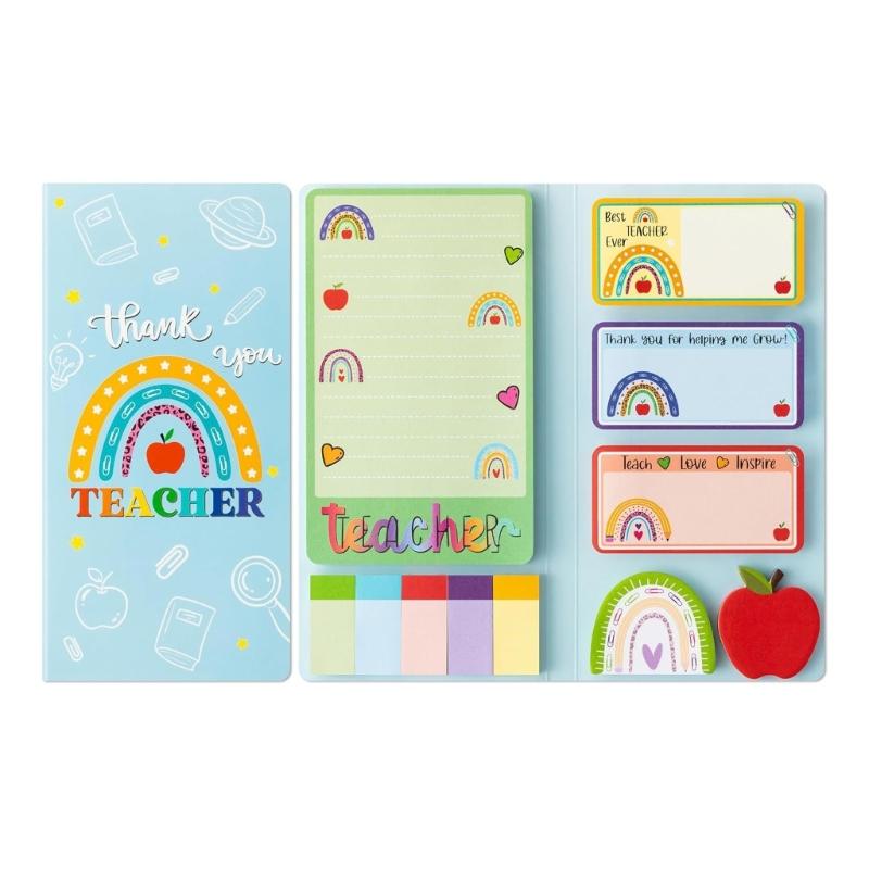 800 Sheets Cartoon Sticky Notes Index Tabs Self-Adhesive Note Reminder On Notebook Planner Fridges Calendar Computer Mug