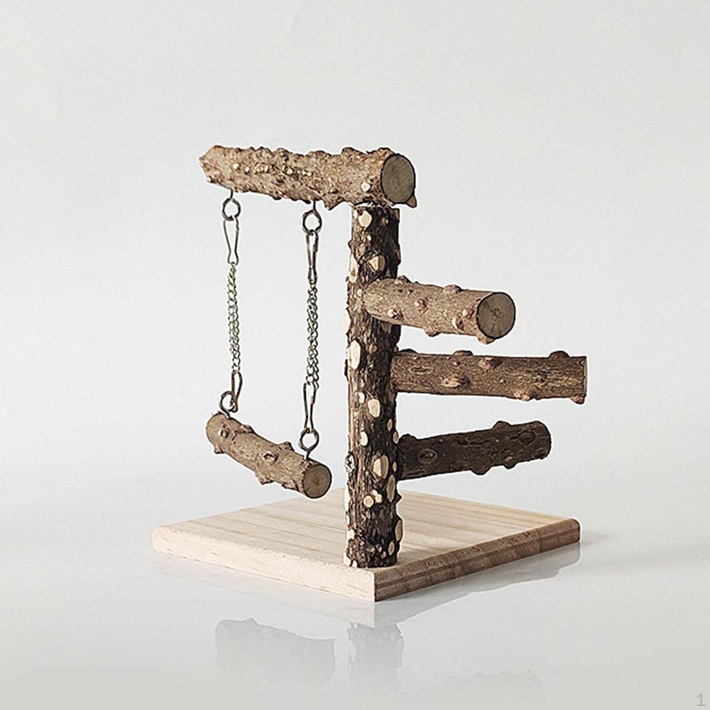 Bird Perch Stand for Small and Medium Birds - Flexible Convenient