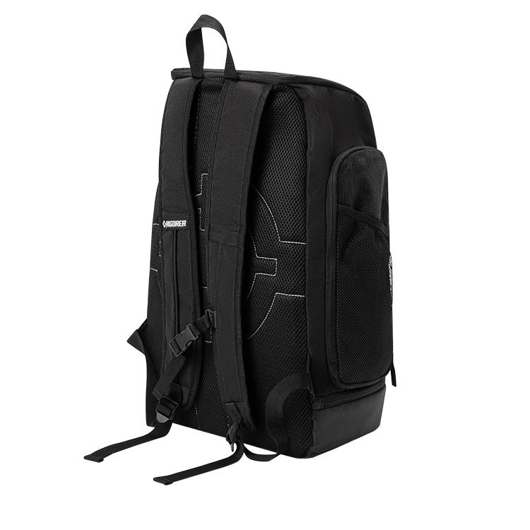 New RIGORER Sports Basketball Bag Backpack Unisex Black Z122140127