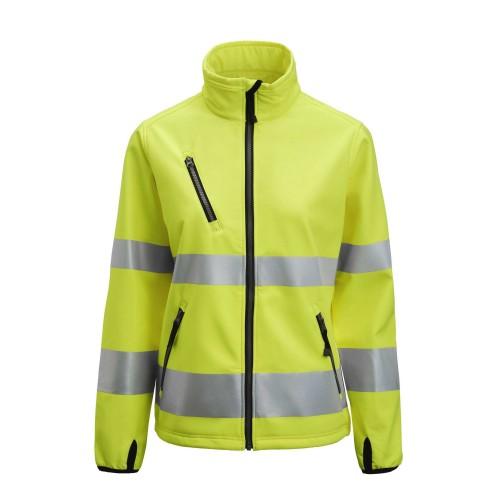 Jobman Damen Hi-Vis Softshelljacke