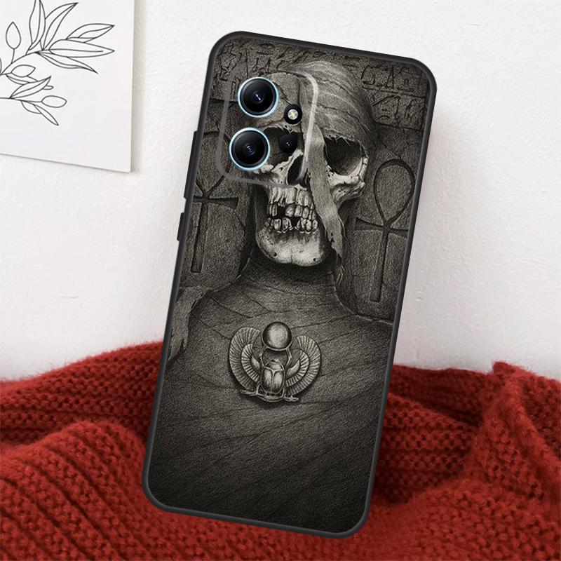 Ancient Egypt Pharaoh Case For Xiaomi Redmi Note 13 9 10 11 12 14 15 Pro Plus Cover For Redmi 15 C 12C 13C 14C 10C
