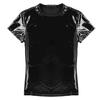 1pcs Men Top Black/Red Clubwear Costume Faux Leather Mens