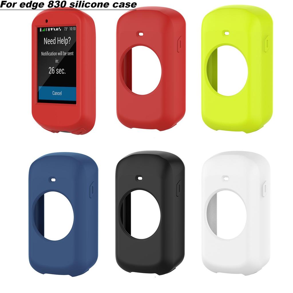 Silikondeksel til Garmin Edge 830 530 130 130 Plus deksel Skjermbeskytter til Edge 830 deksel Garmin beskyttelsestilbehør
