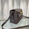 2026 Cross-border Leather Woven Messenger Bag, the Same Fashion Trend for Men and Women, Commuting Versatile Single Shoulder Messenger Bag Bag