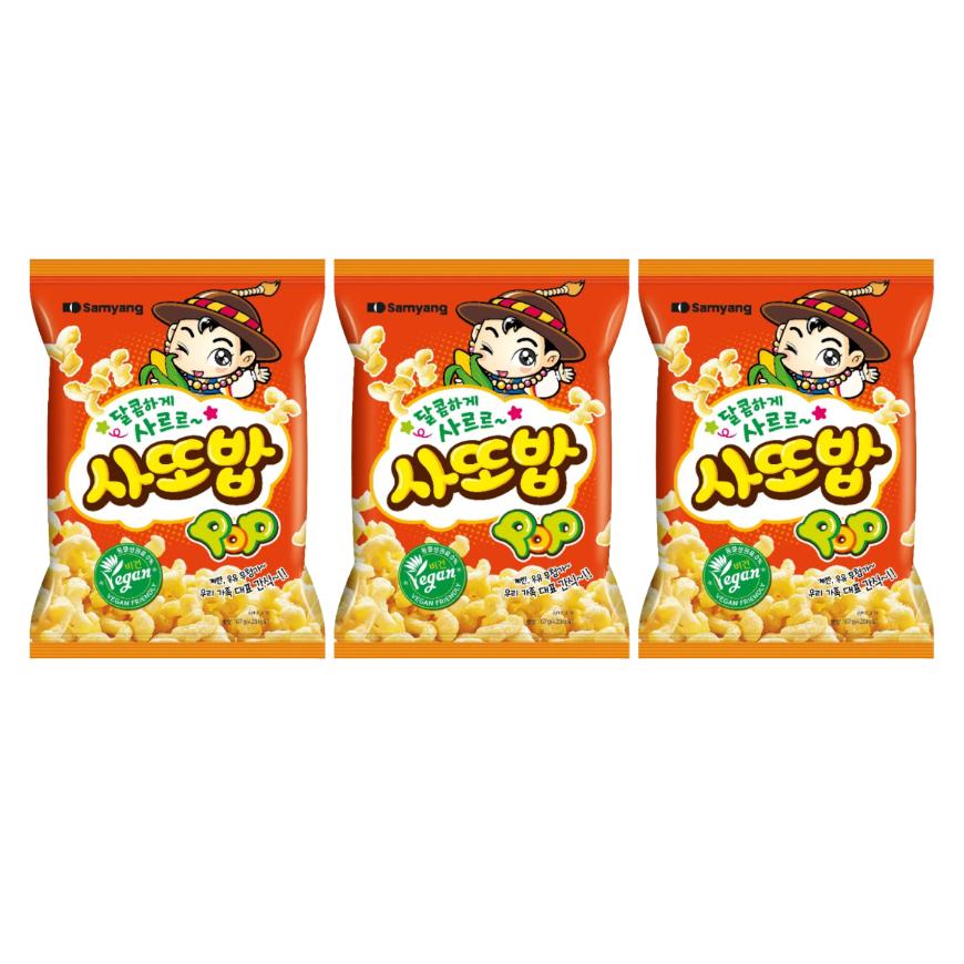 

Самъянг Сато Бап (Кукурузный снек) (67 г) (3 варианта) #3pcs