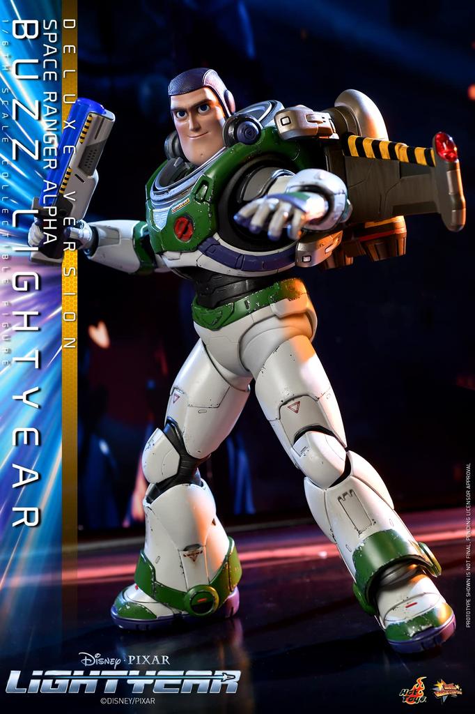 Movie Masterpiece Buzz Lightyear Buzz Lightyear Ranger Scale Figure White Height 30 Cm (Space Alpha/Deluxe Edition) 1/6 Approx.
