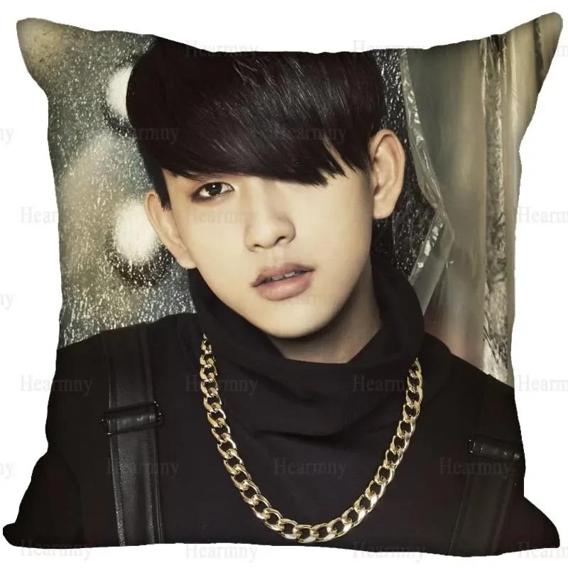 New KPOP GOT7 Pillow Case For Home Decorative Pillows Cover Invisible Zippered Throw PillowCases 45X45cm 0512