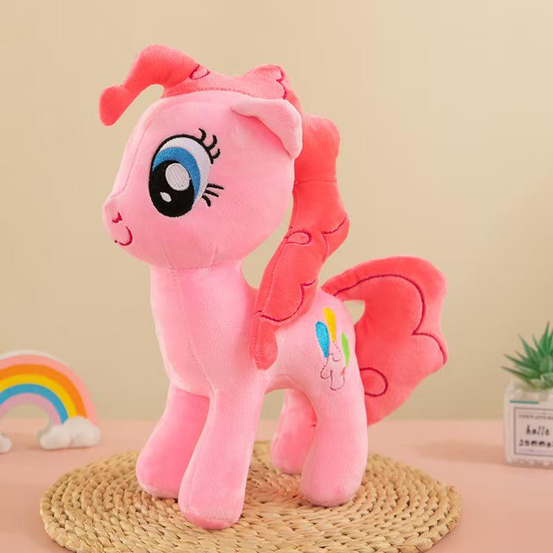 Trendy Internet Celebrity Pony Plush Doll Pillow - Cute Rag Doll Gift for Girls