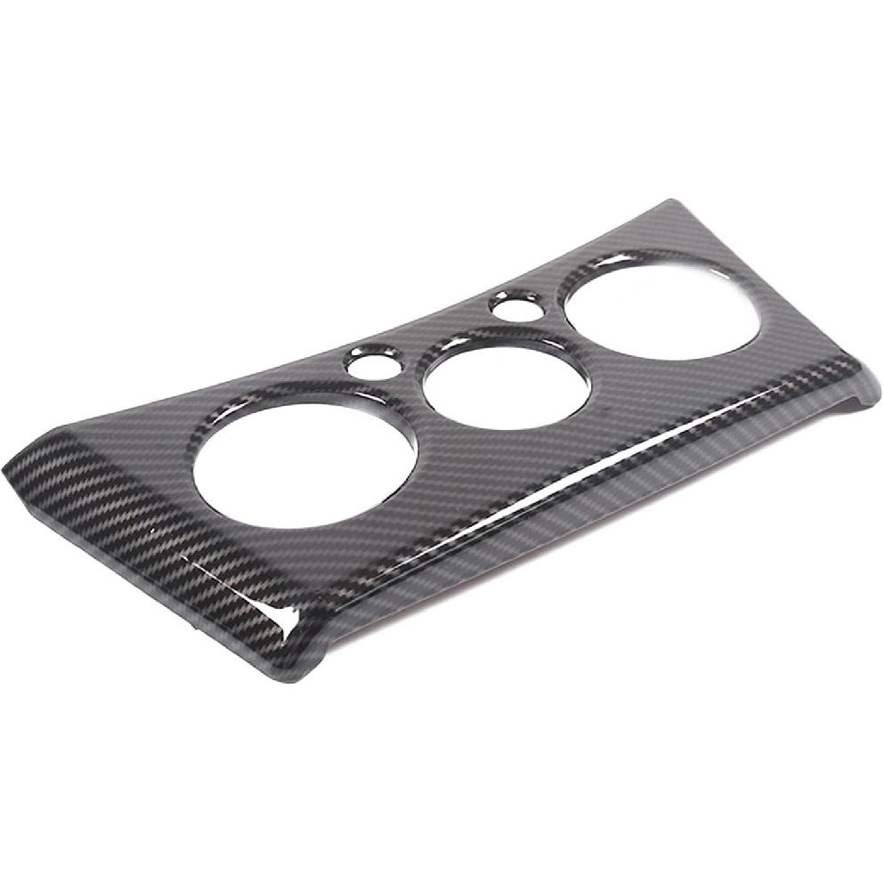 Center Console Air Conditioning Adjustment Panel Cover for Mitsubishi Eclipse 2006-2011, Car A/C Switch Button Frame Trim Accessories ABS Material