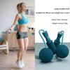 Švihadlo s ložiskem, bezdrátové, posilování, sport, fitness trénink, nastavitelné, cvičení, rychlé švihadlo, cvičení(1Sady-Růžová)