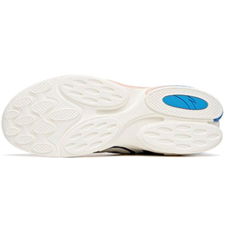 Anta Fruit Shock Absorption Non-Slip Low-Top Running Shoes Men sneakers Black White Blue 912035517-5