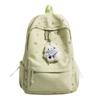 Schoolbag Yunyu Milk Yellow Cute Fun Manknitted Schoolbag Japanese Girl Lazy Atmosphere Casual Versatile Travel Backpack