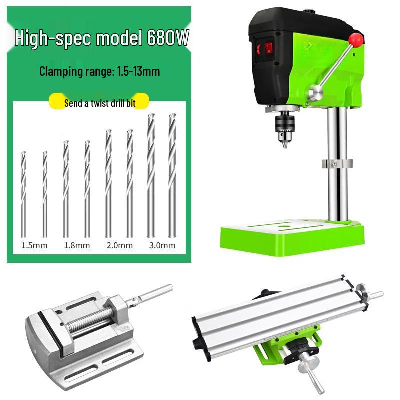 Jiashuer 680W Mini Bench Drill with Workbench Kit CN plug (adapter included)