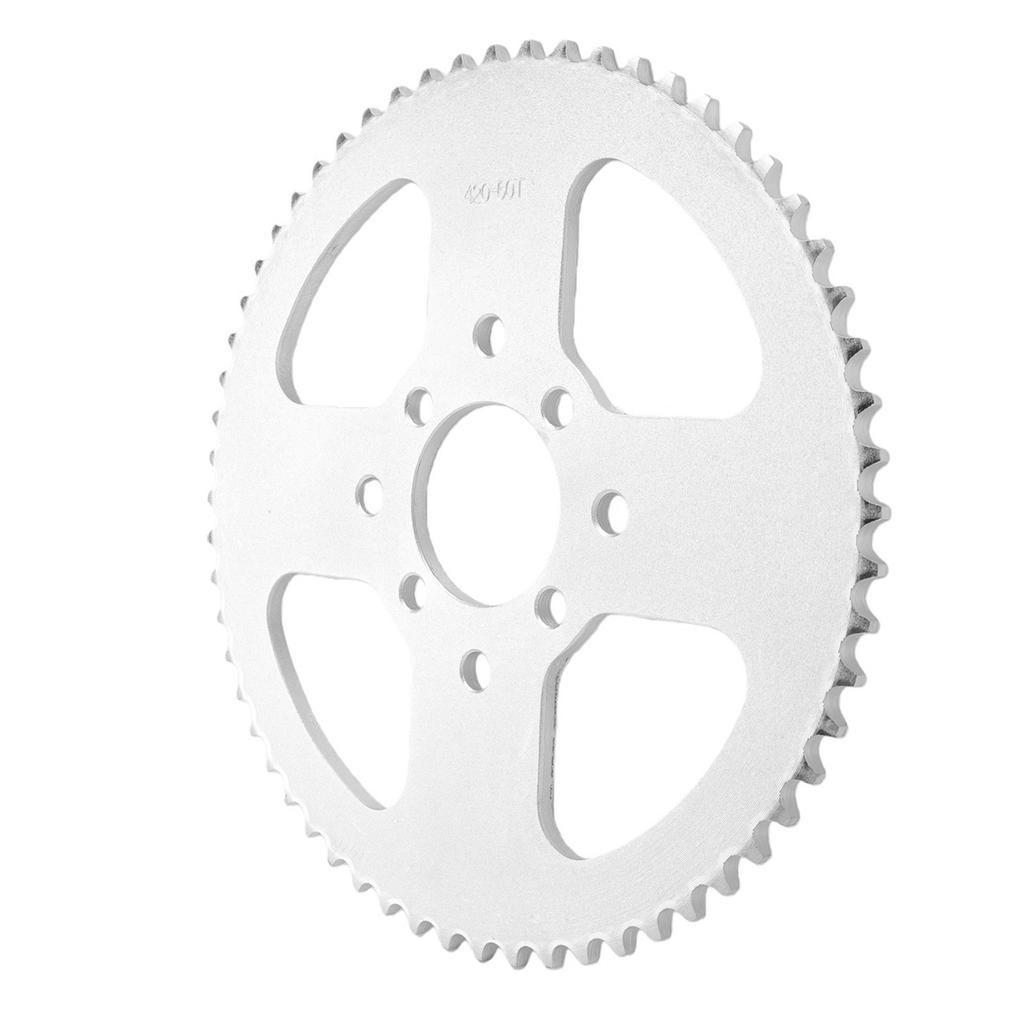 40 41 420 Chain 60 Tooth Sprocket 60T 8 Hole Steel Sprocket for Go Kart Mini Dirt Bikes ATV 4 Wheel Quad Gas Power Karts
