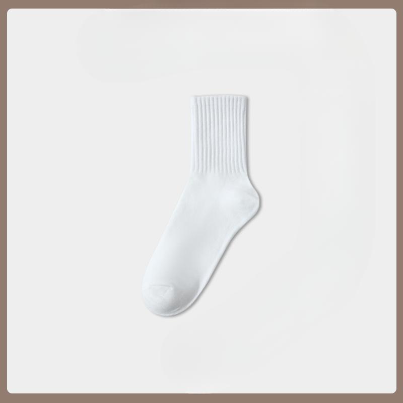 

Pure Cotton Women s Spring and Summer Anti-odor and Sweat-absorbing Mid-calf Boneless Socks Sports Socks 1 pair