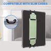 Elastic Tablet Hand Strap, Adjustable PU Leather Finger Grip for 6-8 Inch E-Readers Travel Commute and Home Use
