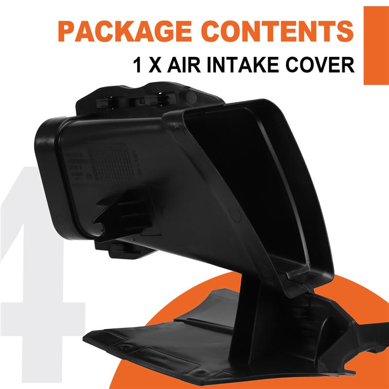 A28G-Motorcycle Ram Air Intake Cover Tube Duct Fairing Parts For BMW S1000RR -2025 M1000 RR -