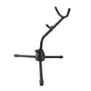 Tenor Saxophone Holder Folding Metal Stable Alto Saxophone Display Stand Rack for Home and Shops