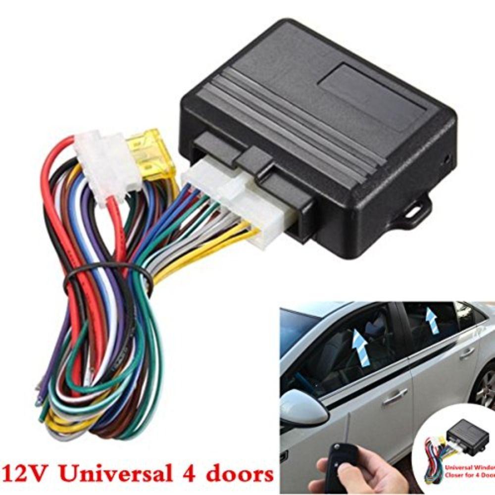Automatic System Auto Close Windows For 4 Doors Alarm System Power Window Closer  Vehicle Module