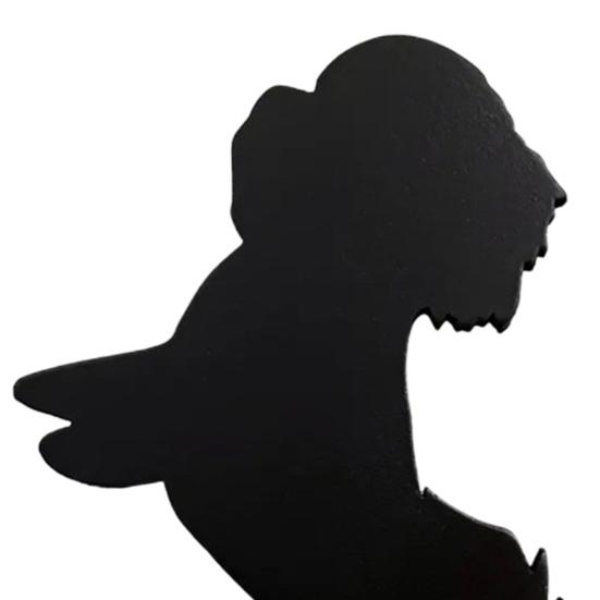 Puppy Wall Decoration Wooden Dog Silhouette Wall Decor Rustic Puppy