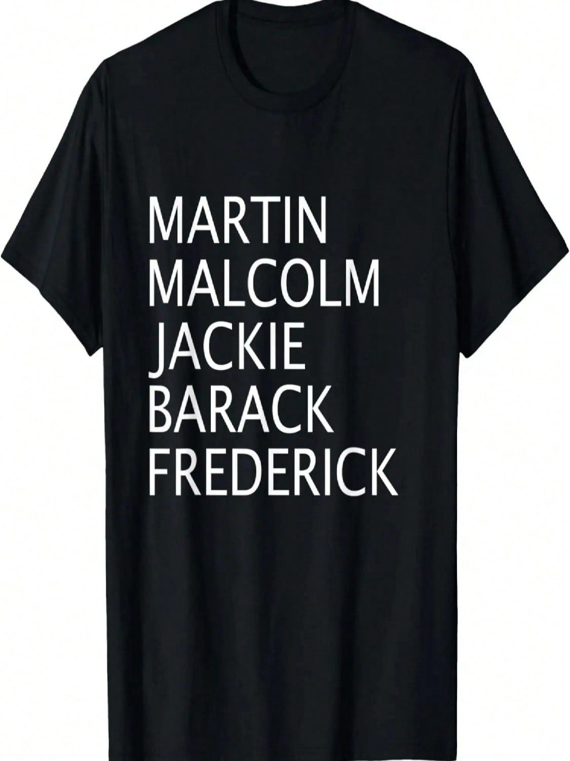Malcolm Jackie Frederick Black History T-Shirt S разноцветный