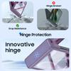 For Motorola Razr Ultra 2025 / Razr Ultra 2026 Magnetic Power,Slim Design,Screen Protector,Hinge Protection,Matte Shockproof Phone Case-Purple